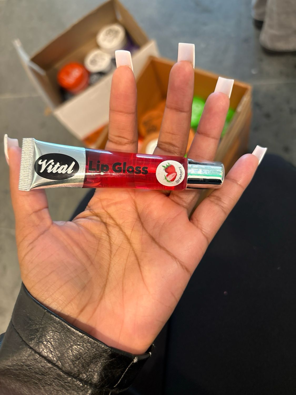 Vital Lipgloss Strawberry