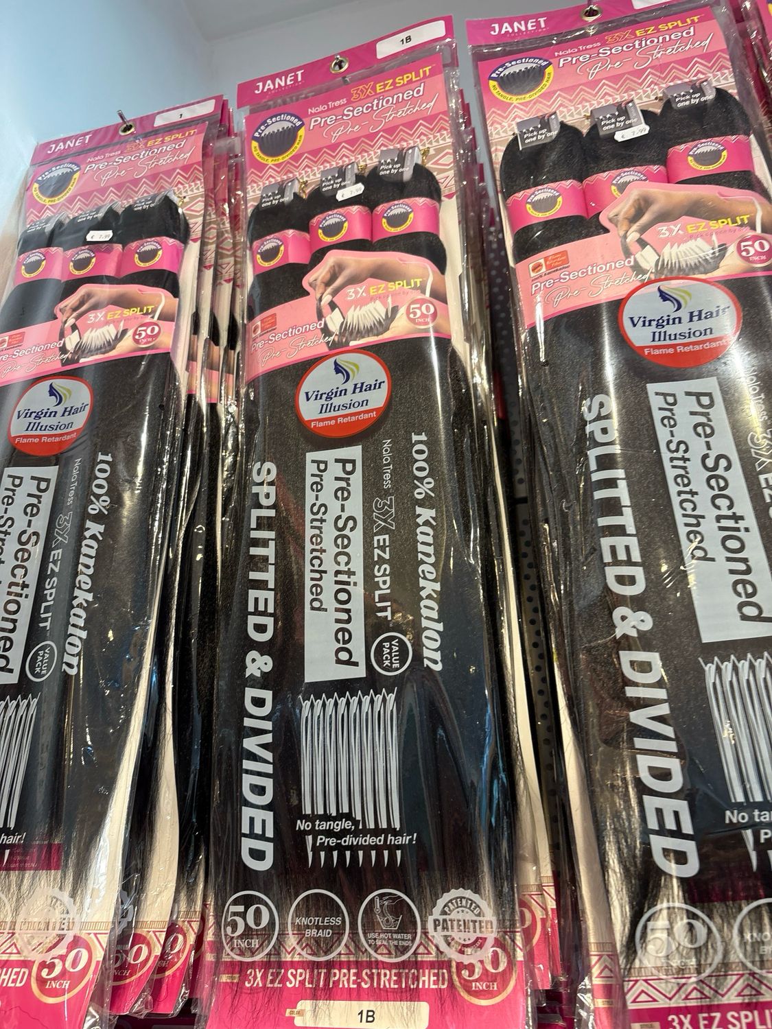 Janet Collection 1B Pre Sectioned Pre Stretched 3x