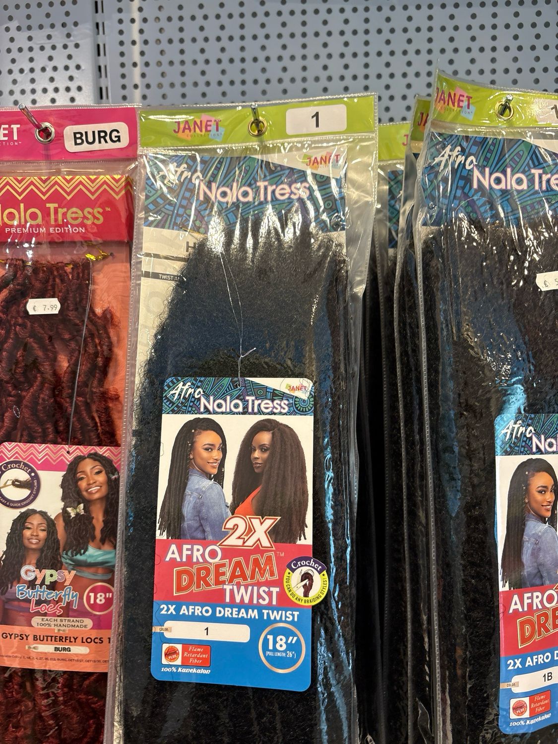 Janet Collection 2x Afro Dream Twist 18” Color 1