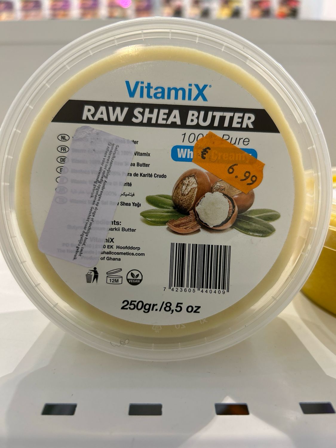 VITAMIX RAW SHEA BUTTER, WHITE CREAMY