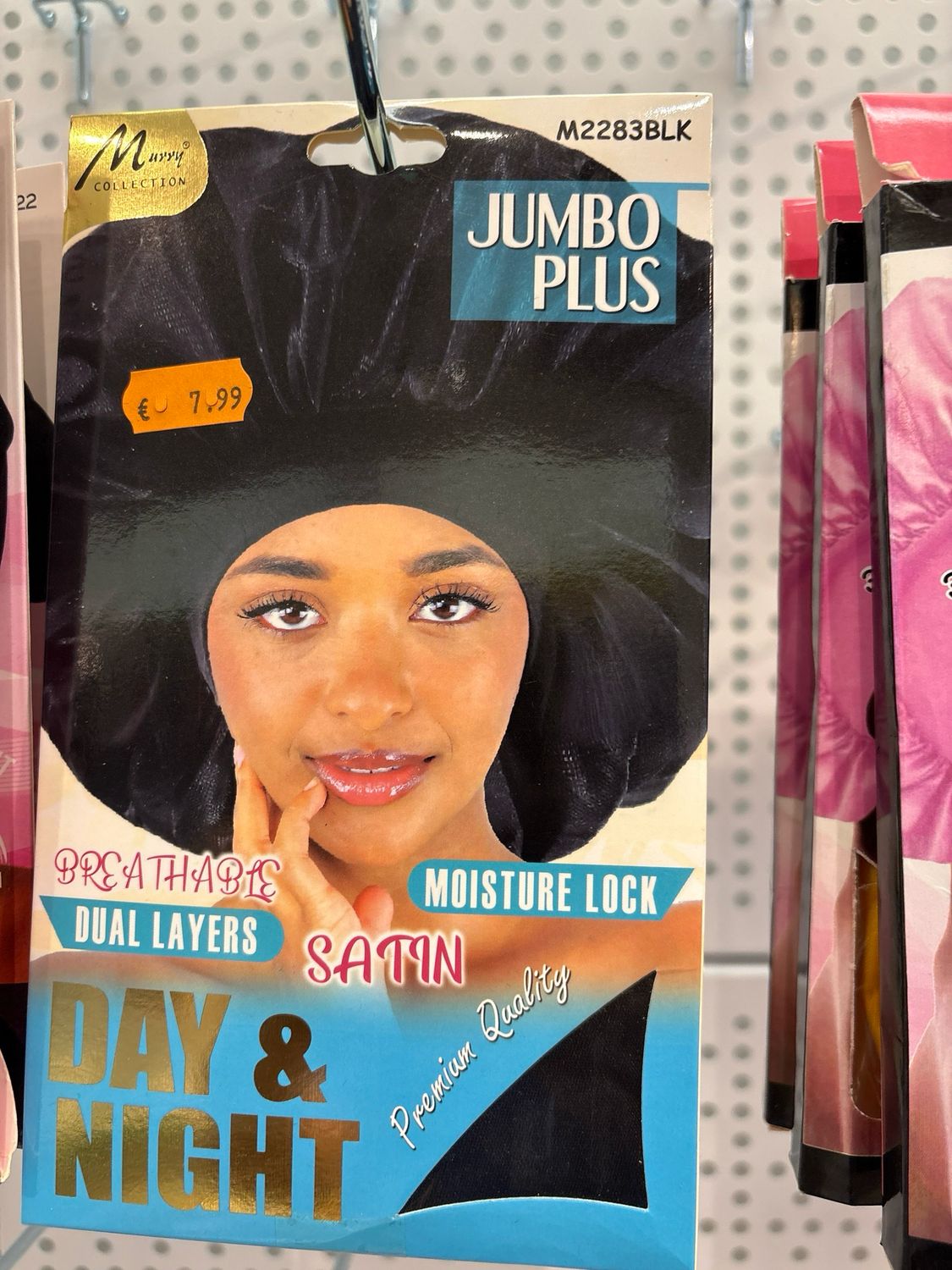 Murry Collection Jumbo Plus Day &amp; Night Moisture Lock M2283BLK