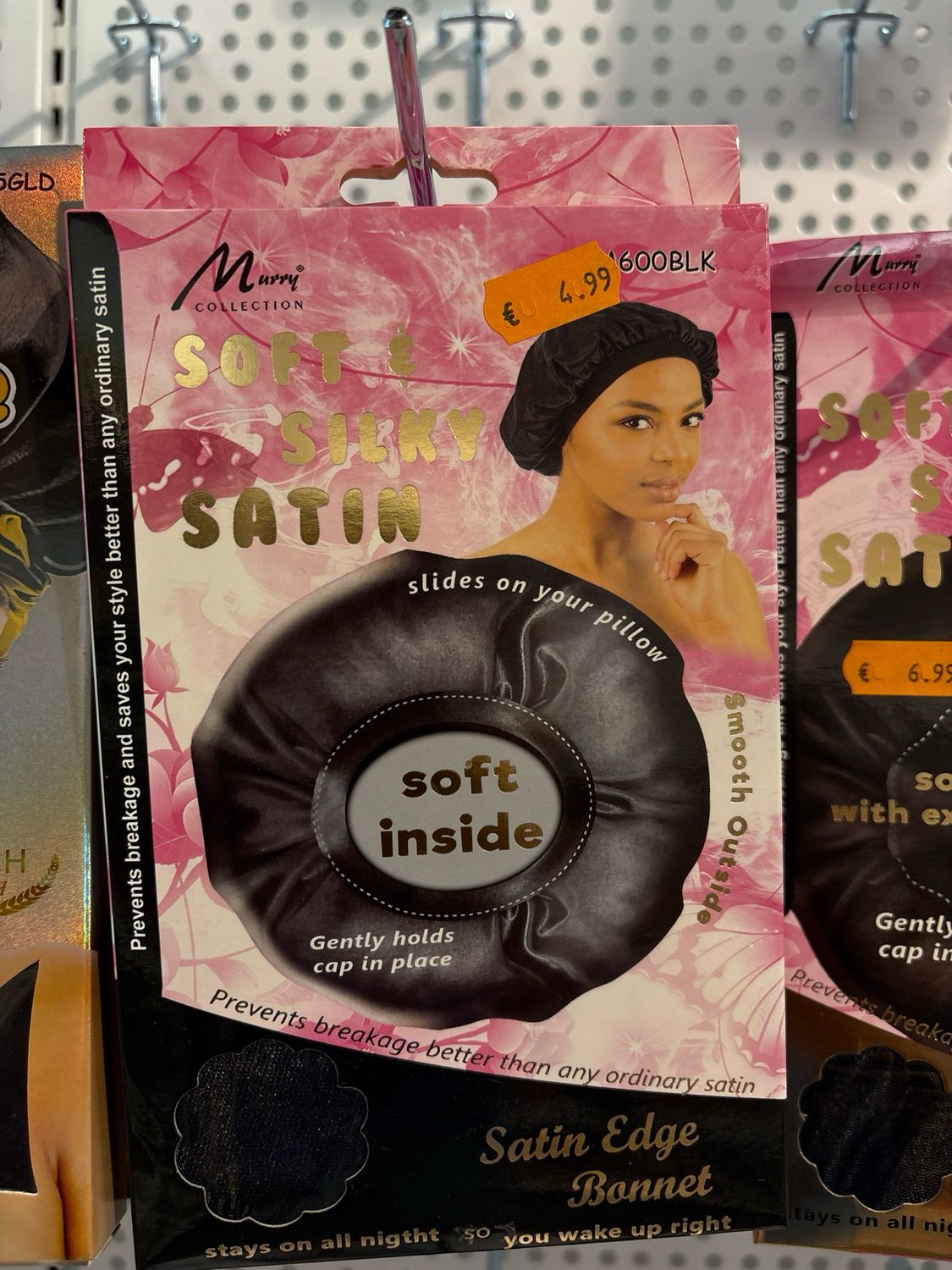 Murry Collection Soft N Silky Bonnet Soft Inside M600BLK