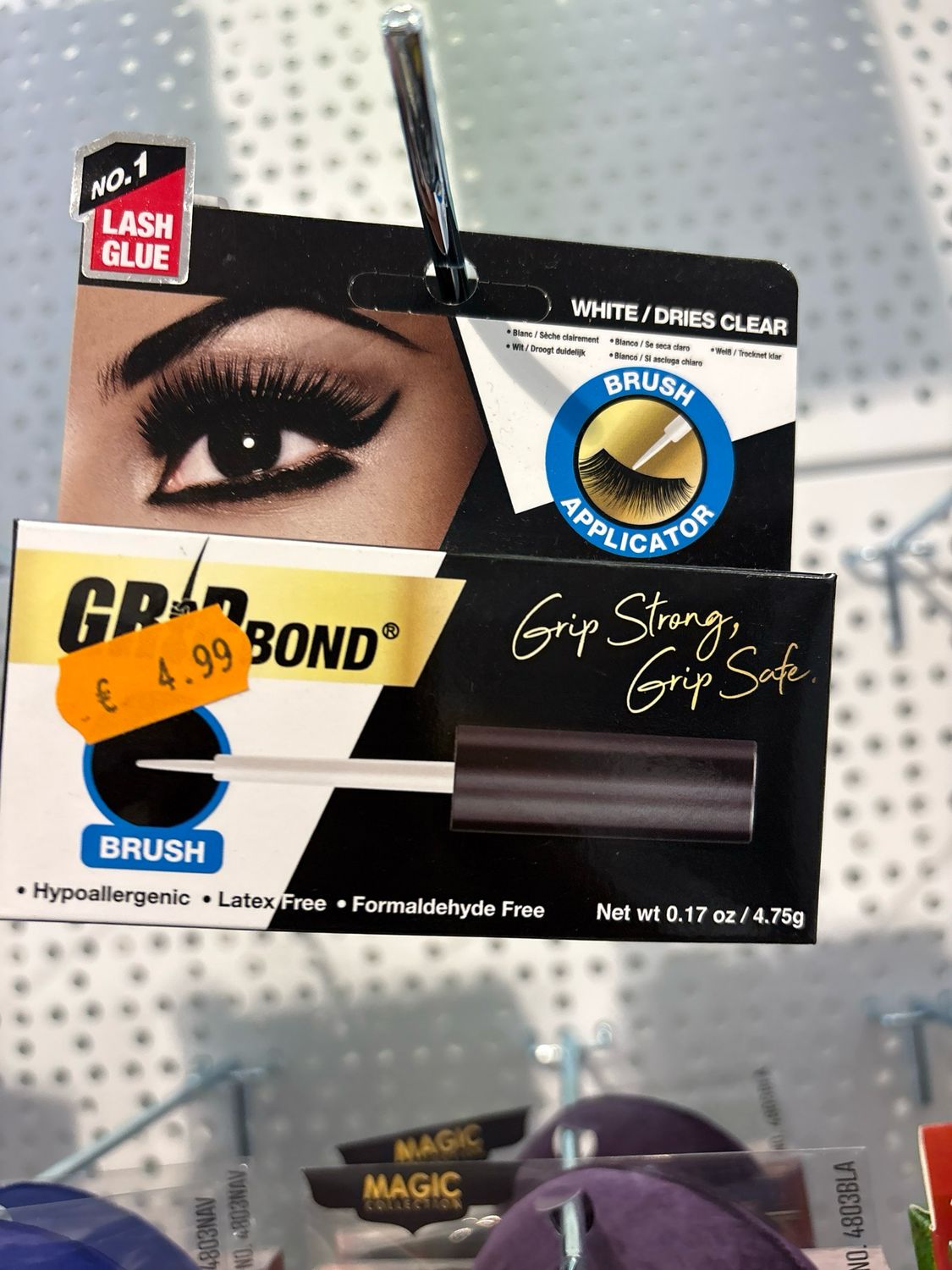 Ebin Lash Glue White Dries Clear Brush Ebin Lash Glue White Dries Clear Brush