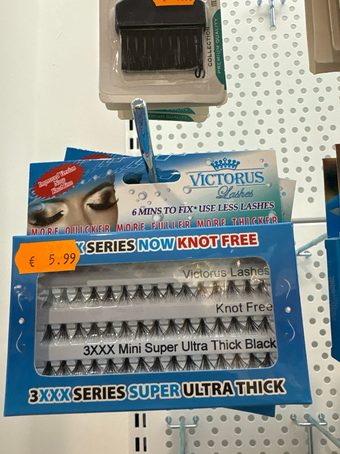 Victorus 3xxx Mini Super Ultra Thick Black Eye Lashes