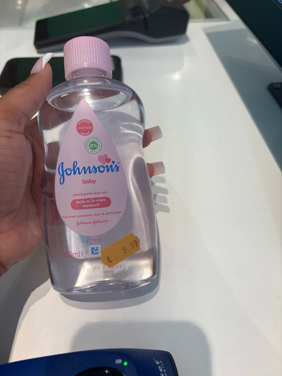 Johnsons Baby Oil