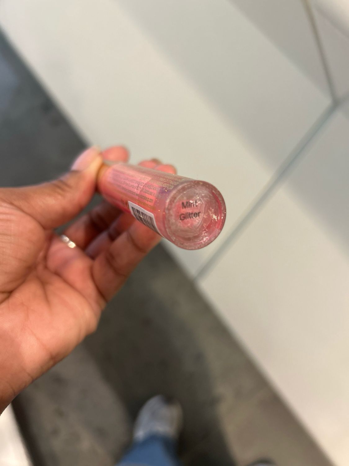 Vital extreme mint glitter roze