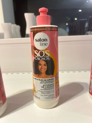 SALON LINE S.O.S HONEY AND ARGAN OIL CURL ACTIVATOR