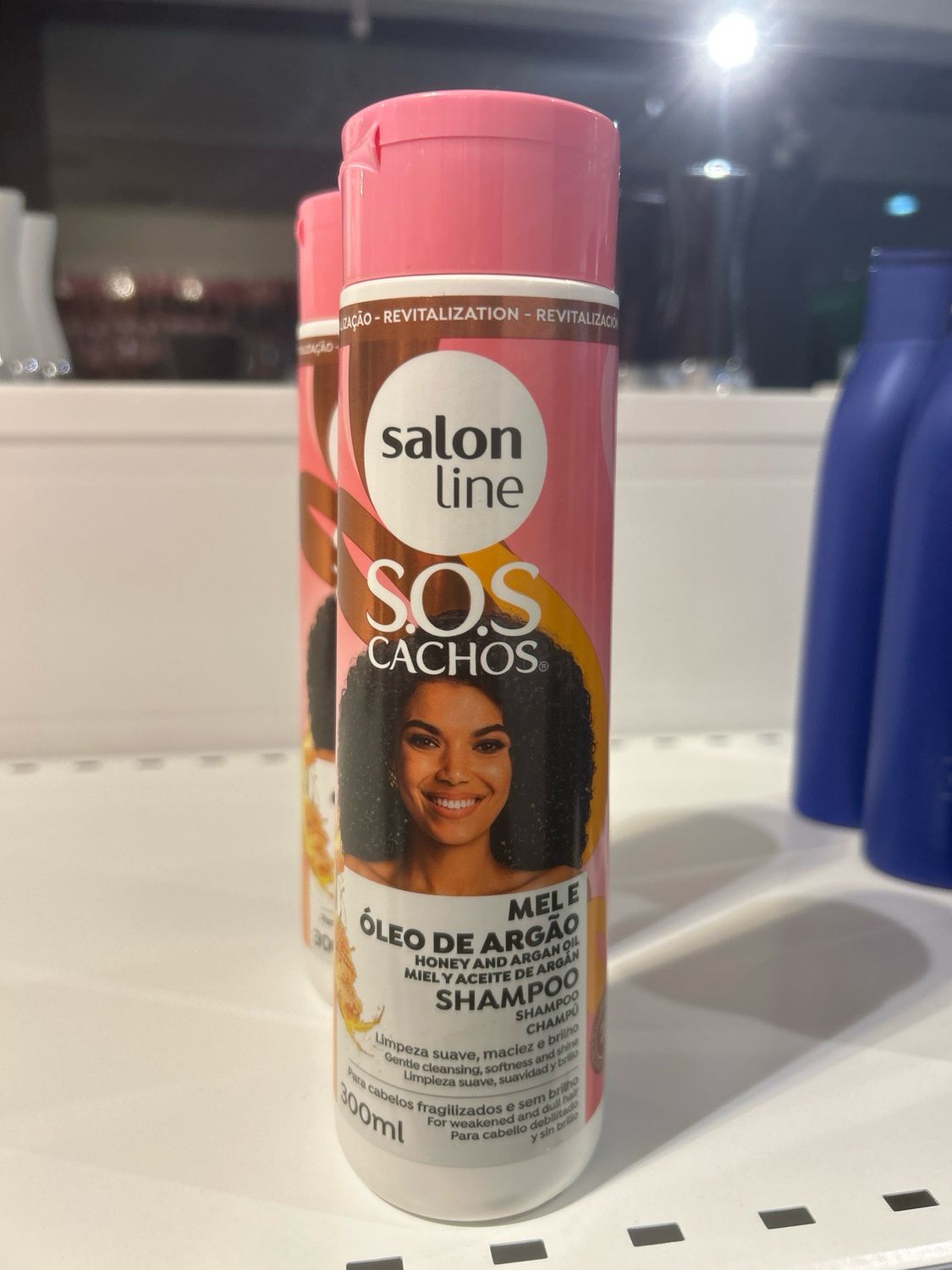 Salon Line S.O.S Cachos Honey &amp; Argan Oil Shampoo