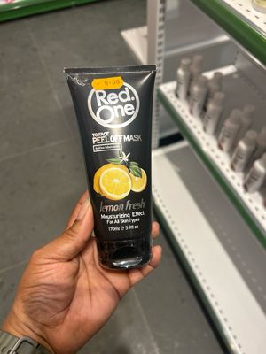 RED ONE TO FACE PEEL OFF MASK LEMON FRESH