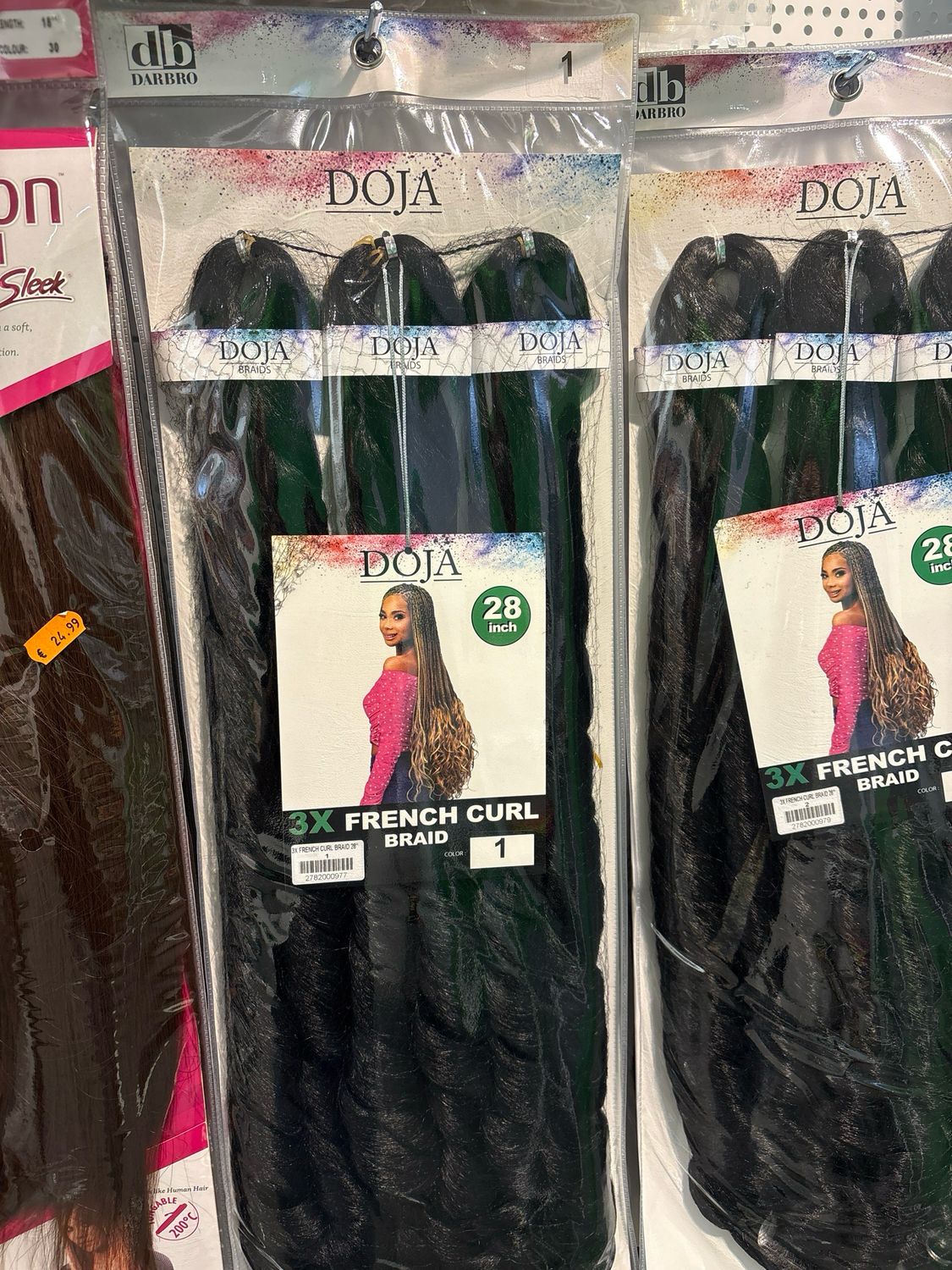 DOJA 3X FRENCH CURL BRAID 28” COLOR 1 DOJA 3X FRENCH CURL BRAID 28” COLOR 1