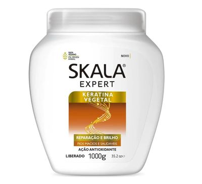 Skala expert keratina revitaliza e fortalece os fios