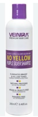 Veinira No Yellow Purple Silver Shampoo
