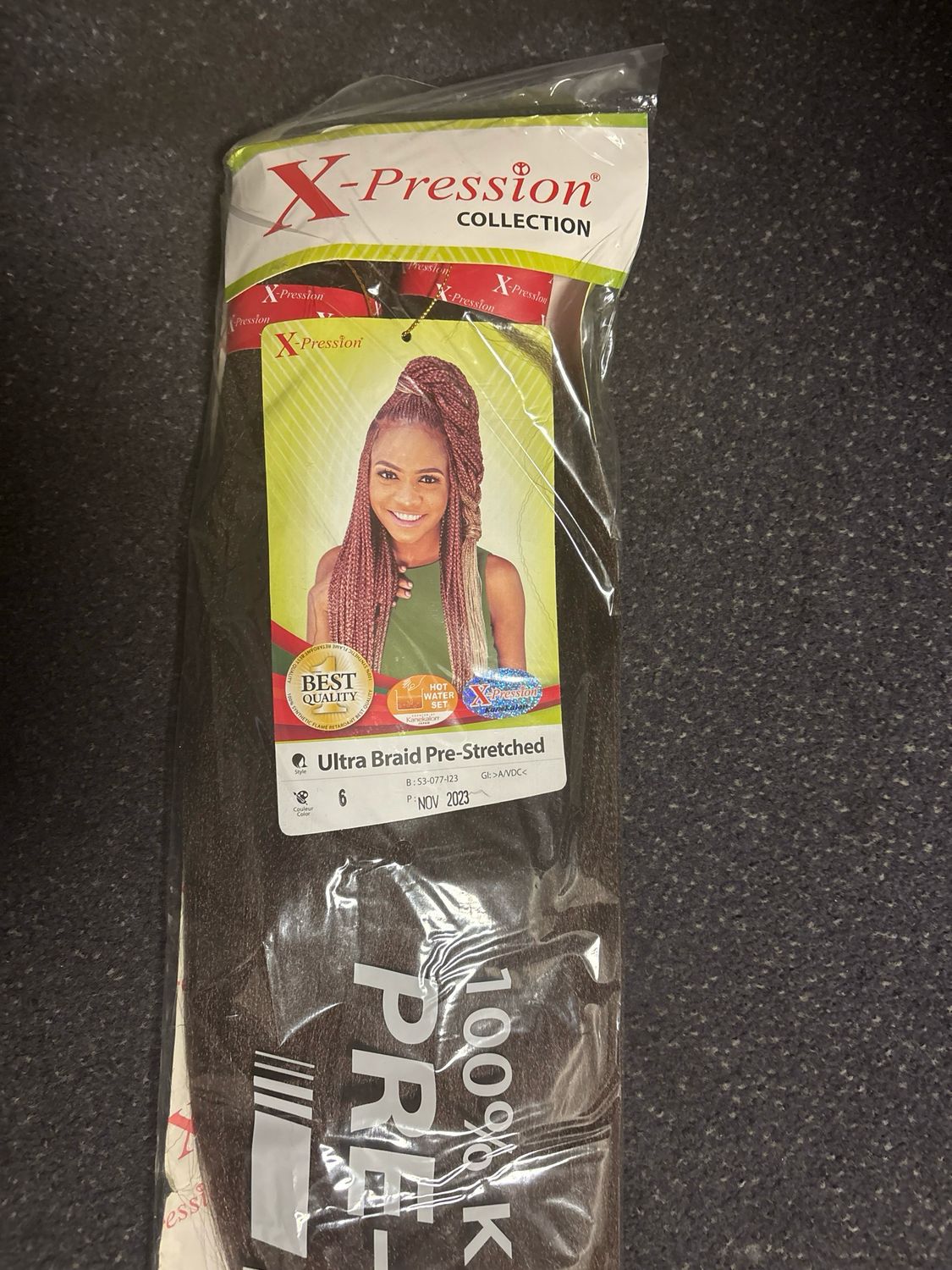 X-PRESSION Pre Stretched Ultra Braid 6 X-PRESSION Pre Stretched Ultra Braid 6