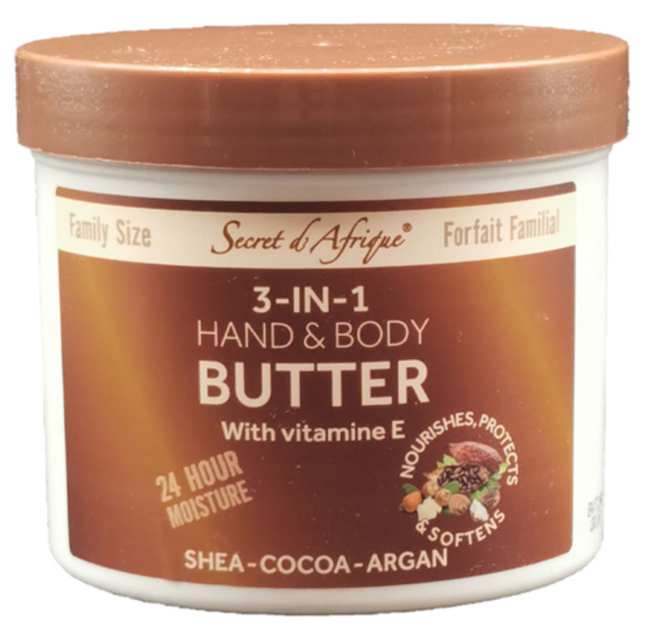 Secret d Afrique 3-in-1 Hand &amp; Body Butter Family Size