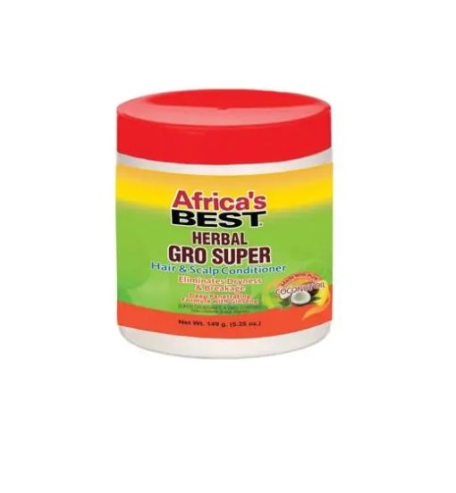Africa's Best Herbal Gro Super Hair &amp; Scalp Condtioner Coconut Oil 