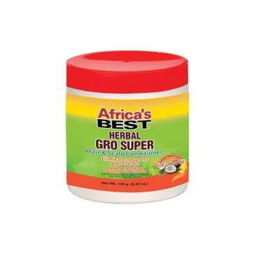 AFRICA’S BEST MAXIMUM STRENGTH SUPER GRO HAIR&amp;SCALP CONDITIONER Olive Oil