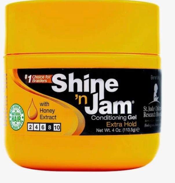 Shine ‘n Jam Conditioning Gel Extra Hold With Honey Extract Shine ‘n Jam Conditioning Gel Extra Hold With Honey Extract