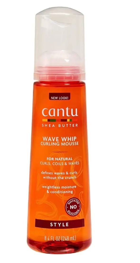 CANTU SHEA BUTTER WAVE WHIP CURLING MOUSSE CANTU SHEA BUTTER WAVE WHIP CURLING MOUSSE