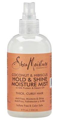 Shea moisture coconut &amp; hibiscus hold &amp; shine moisture mist