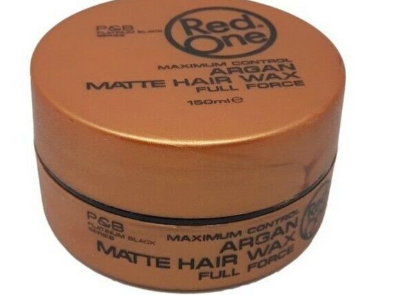 Red One Argan Matte  Hair Wax Full Force Maximum Control