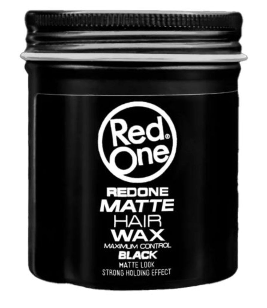 Red One Matte Hair Wax Black