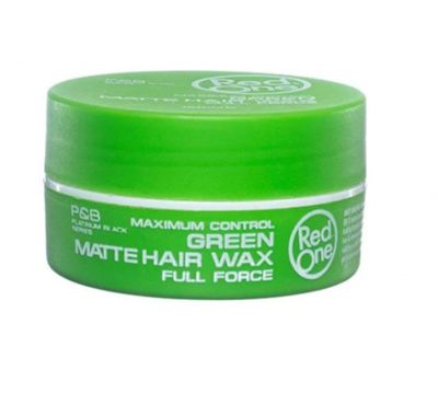 Red One Green Matte Hair Wax Full Force Maximum Control