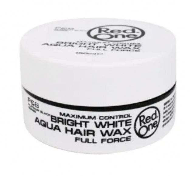 Red One White Aqua Hair Wax Full Force Maximum Control