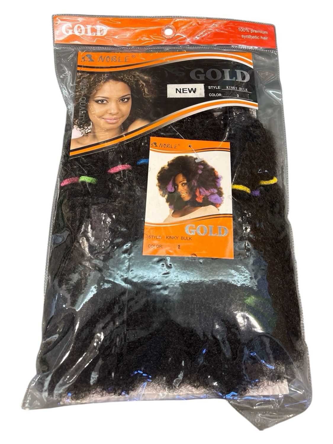 Noble Gold Kinky Bulk Color 2
