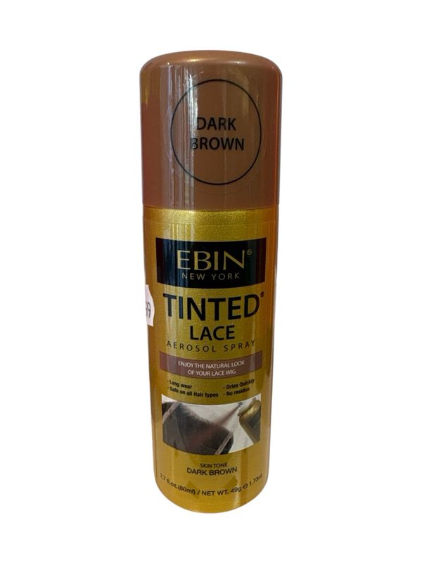 EBIN TINTED LACE DARK BROWN