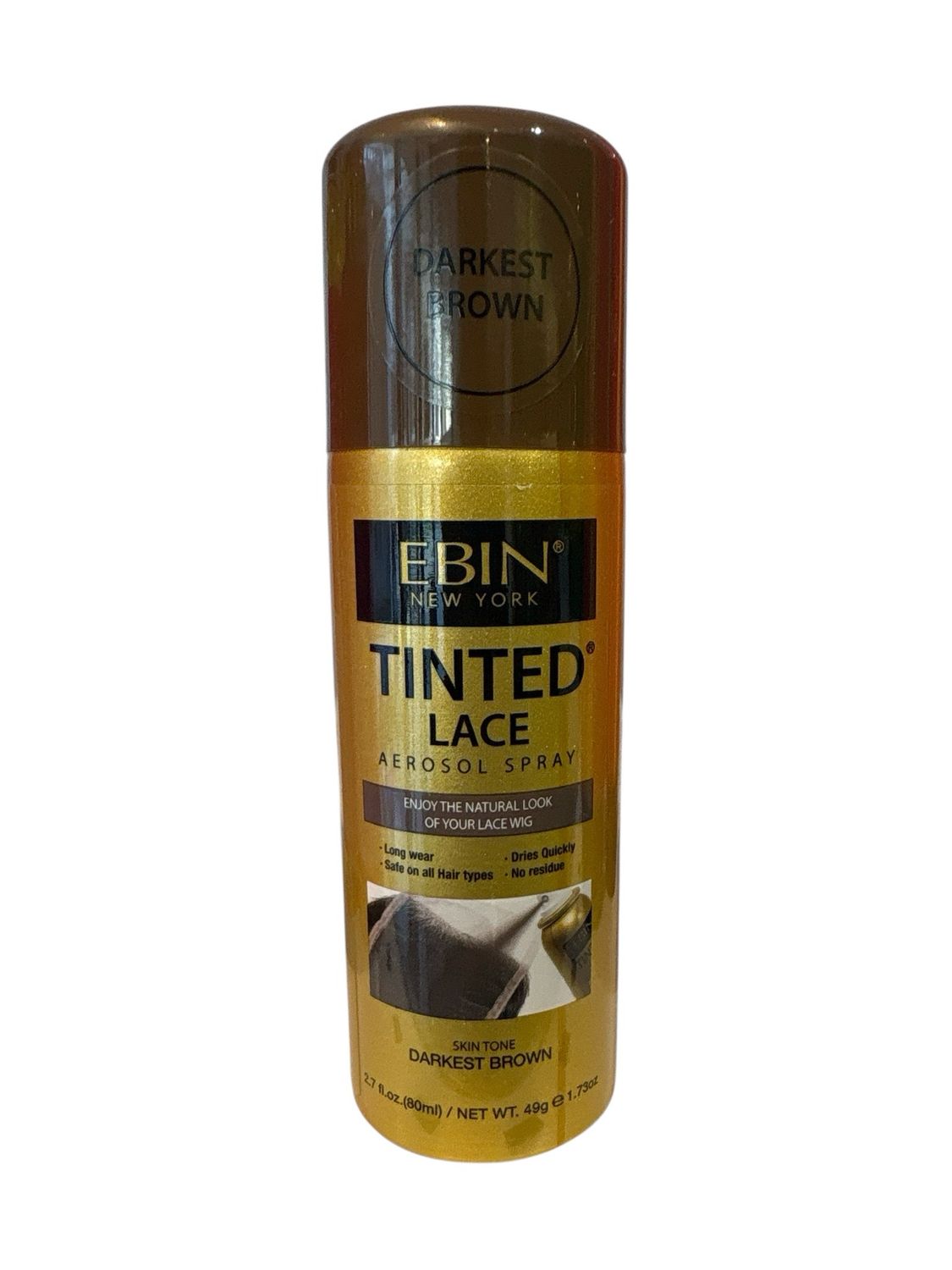 EBIN TINTED LACE DARKEST BROWN EBIN TINTED LACE DARKEST BROWN