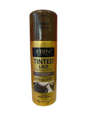 EBIN TINTED LACE DARKEST BROWN