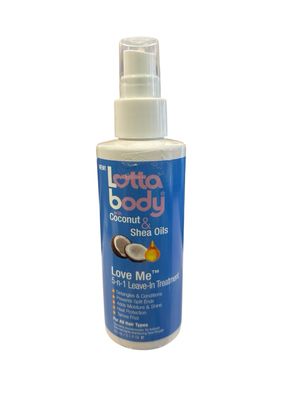 Lotta body with coconut &amp; shea oils love me 5-n-1 leave in treatment