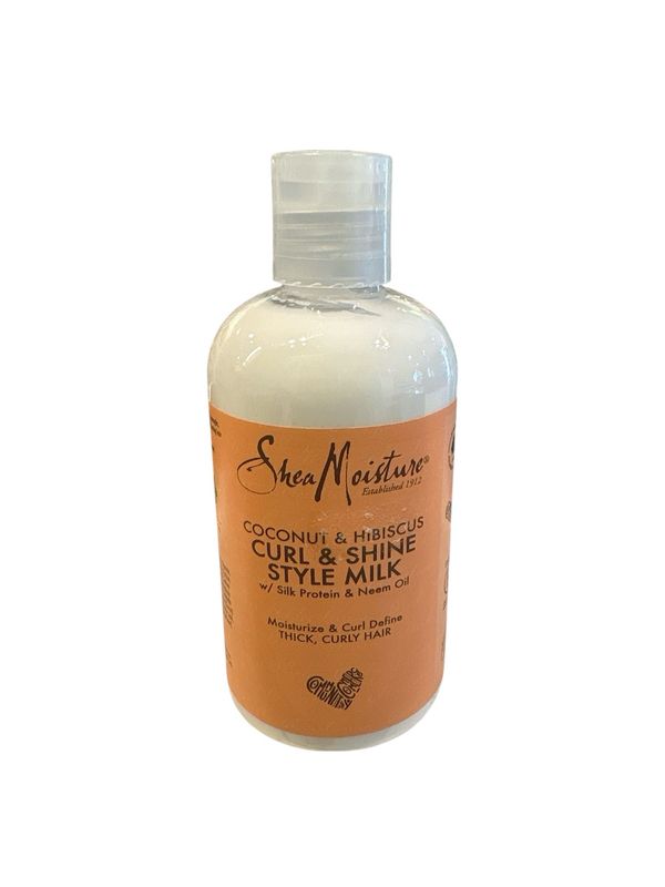 Shea moisture coconut &amp; hibiscus curl &amp; style milk