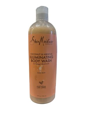 Shea moisture coconut &amp; hibiscus illuminating body wash