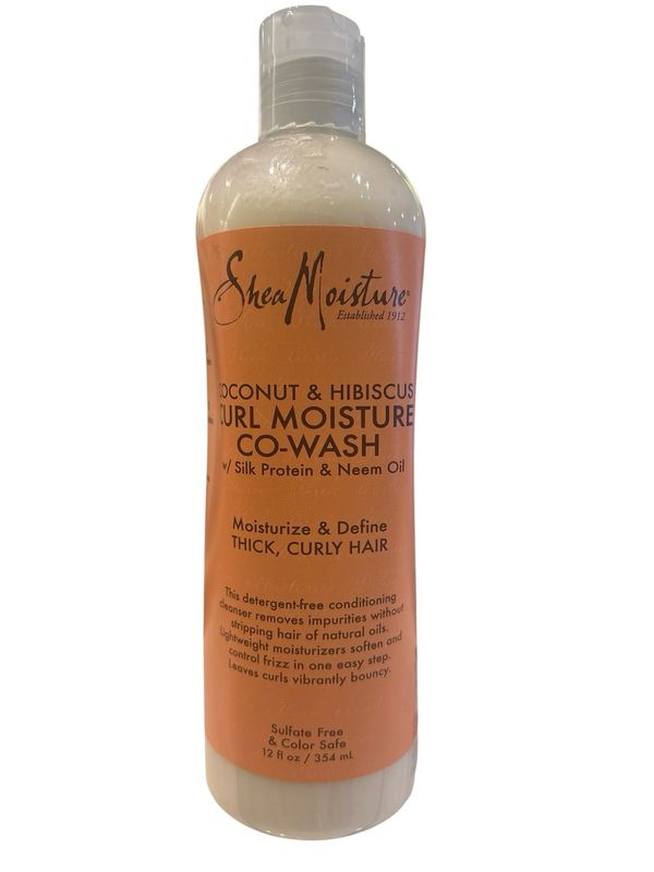 Shea moisture coconut &amp; hibiscus curl moisture co- wash