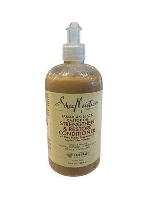 Shea moisture Jamaican black Castor oil strengthen &amp; restore conditioner