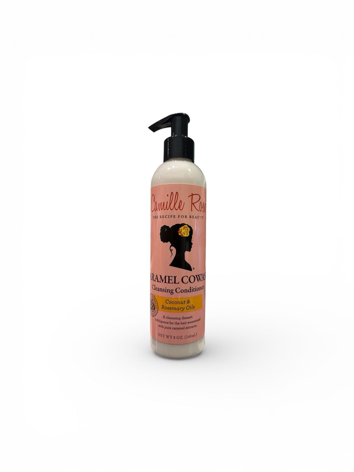 Camille Rosé Caramel Cowash Cleansing Conditioner Coconut &amp; Rosemary Oils
