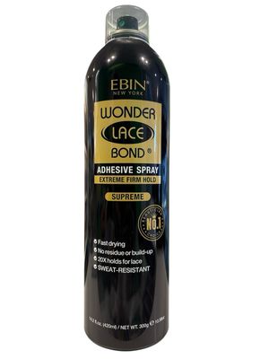 Ebin Wonder Lace Bond Adhesive Spray Extreme Firm Hold Supreme