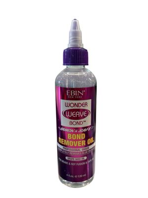 Ebin Wonder Weave Bond Quick & Safe Bond Remover Oil 120ml Ebin Wonder Weave Bond Quick & Safe Bond Remover Oil 120ml