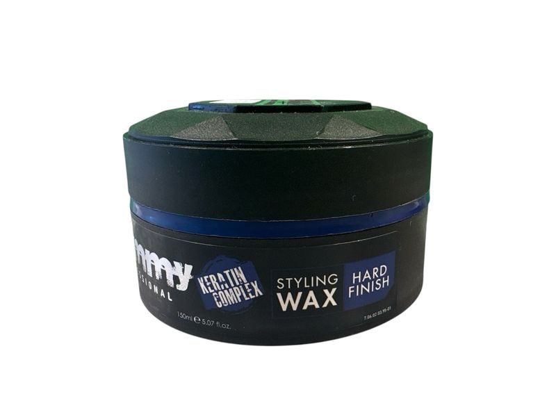 Gummy professional styling wax hard finish