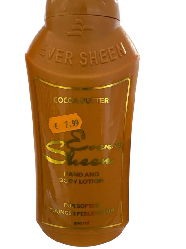 Ever Sheen Cocoa Butter Hand And Body Lotion 500ml