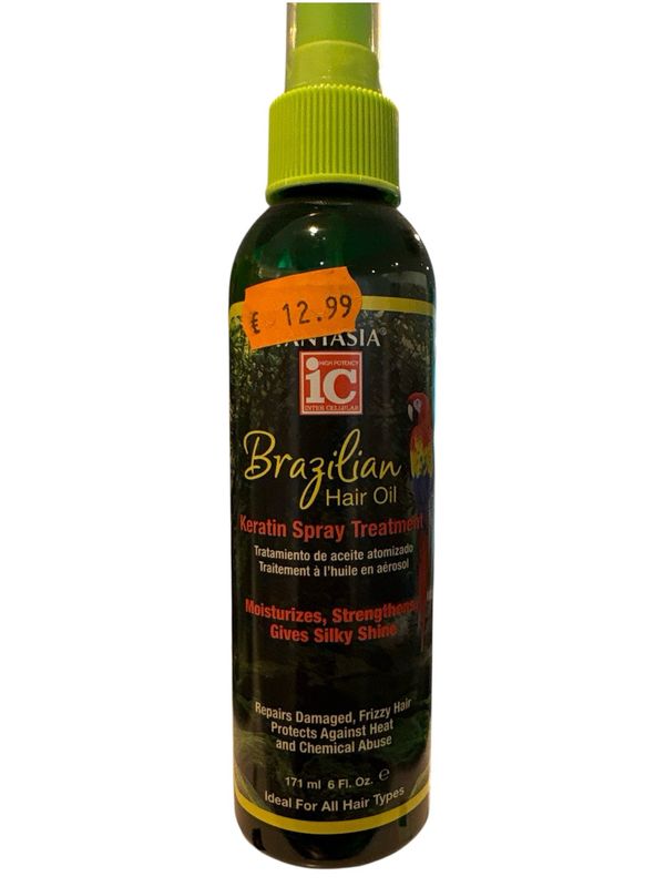 Fantasia IC Brazilian Hair Oil Keratine Spray Treatment