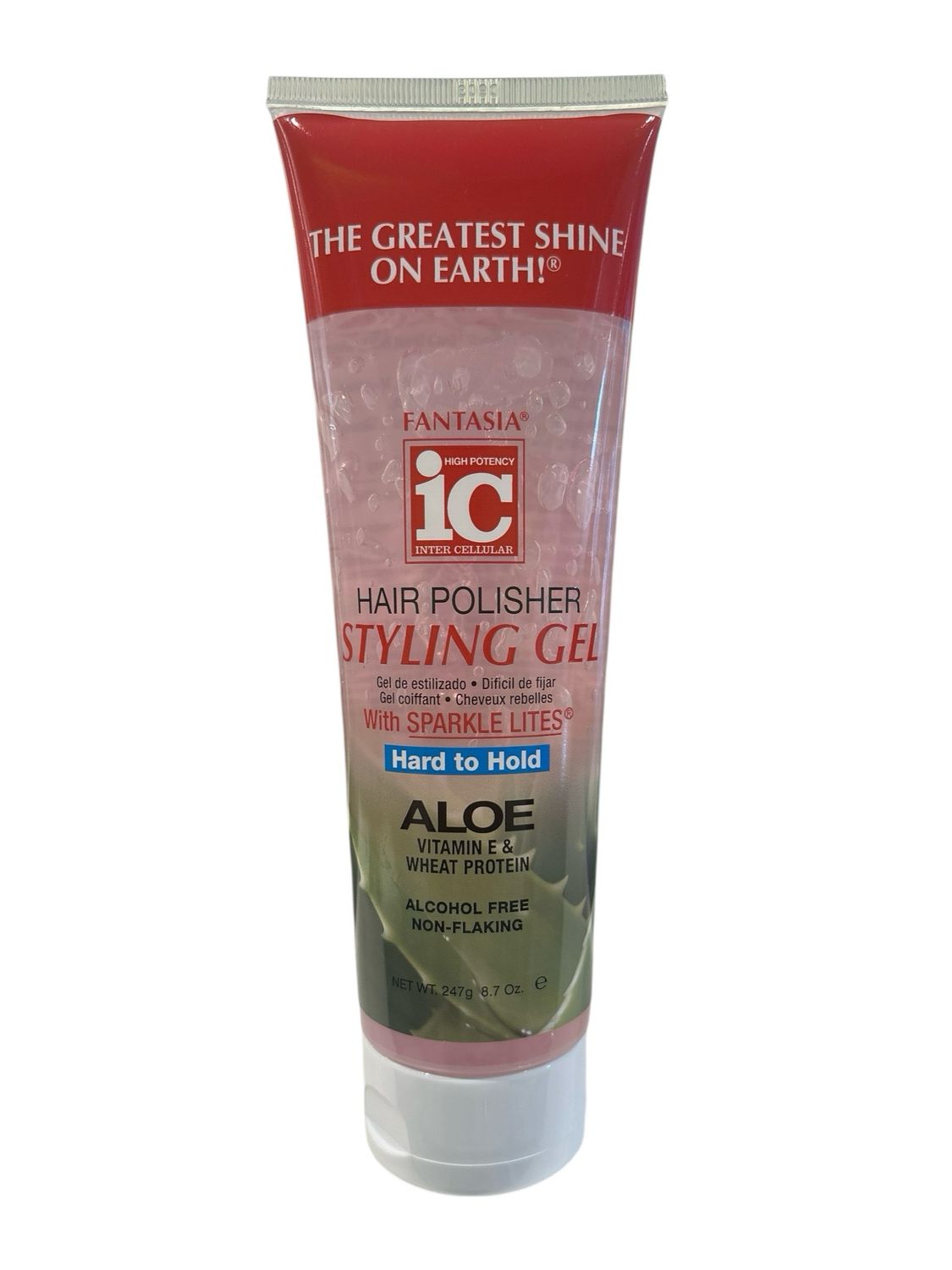 Fantasia IC Hair Polisher Styling Gel Aloe Hard To Hold