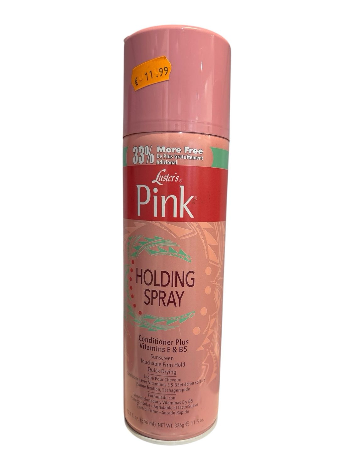 Lusters Pink Holding Spray Lusters Pink Holding Spray