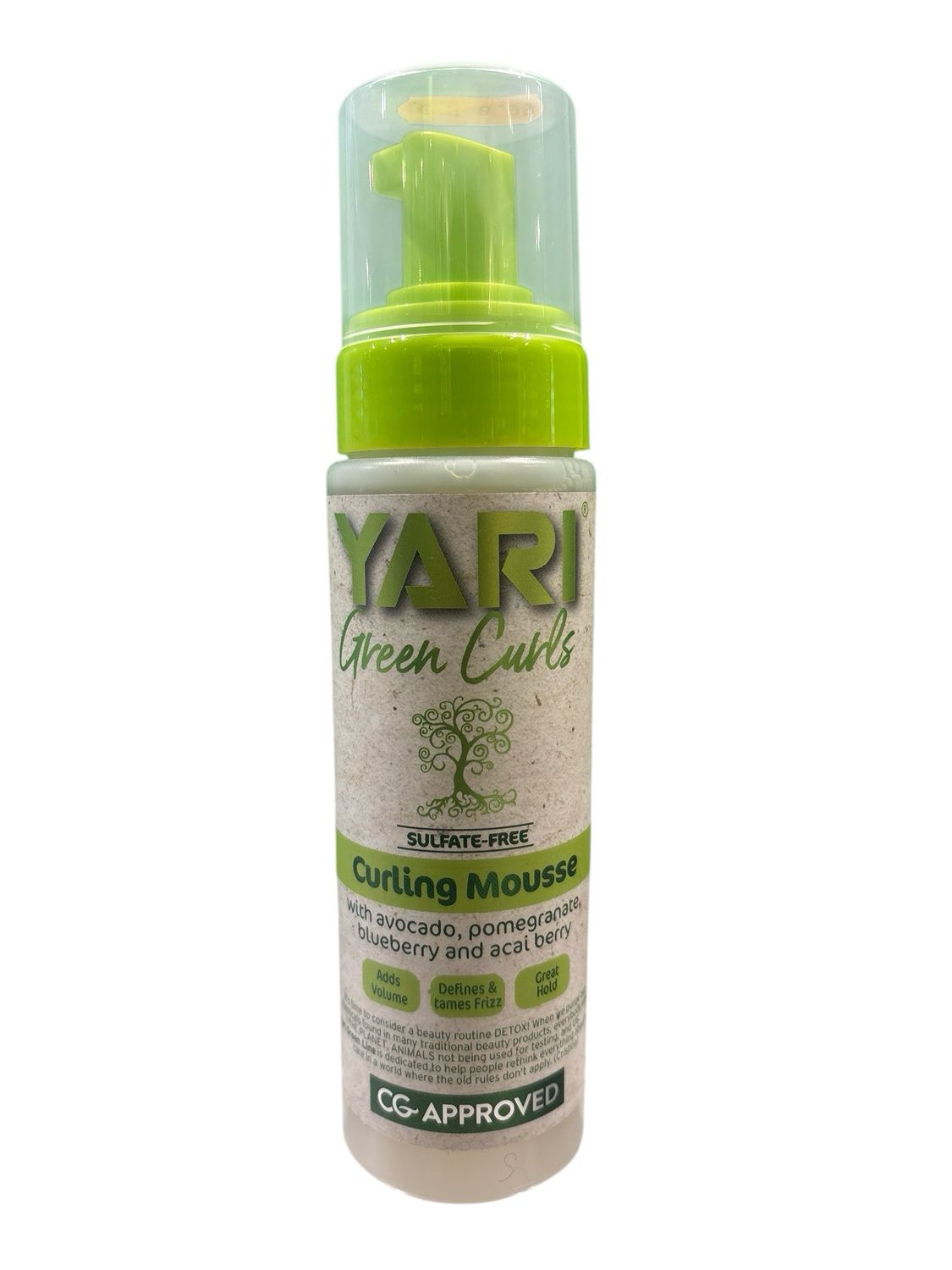 Yari Green Curls Curl Curling Mousse