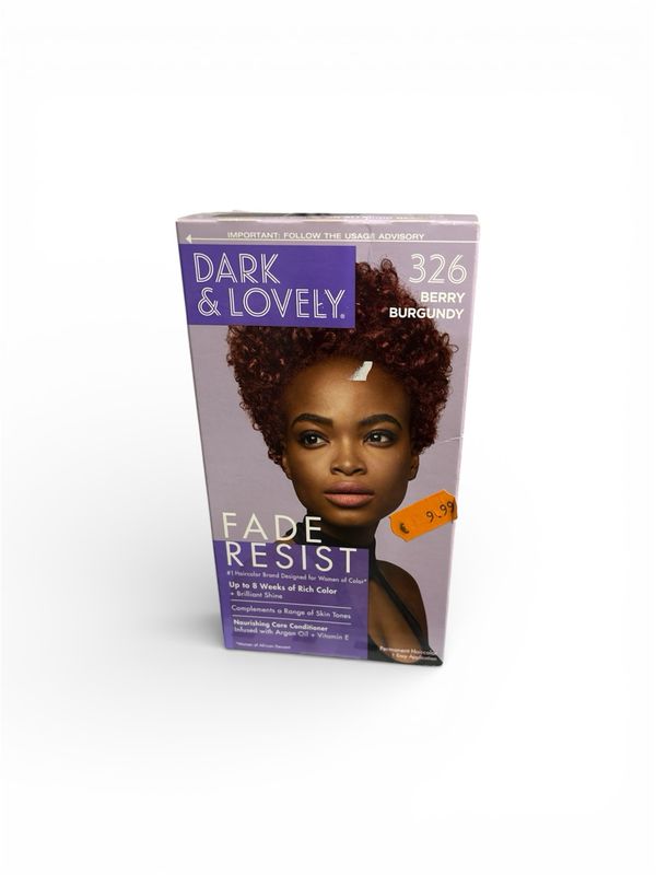 Dark and Lovely 326 Berry Burgundy