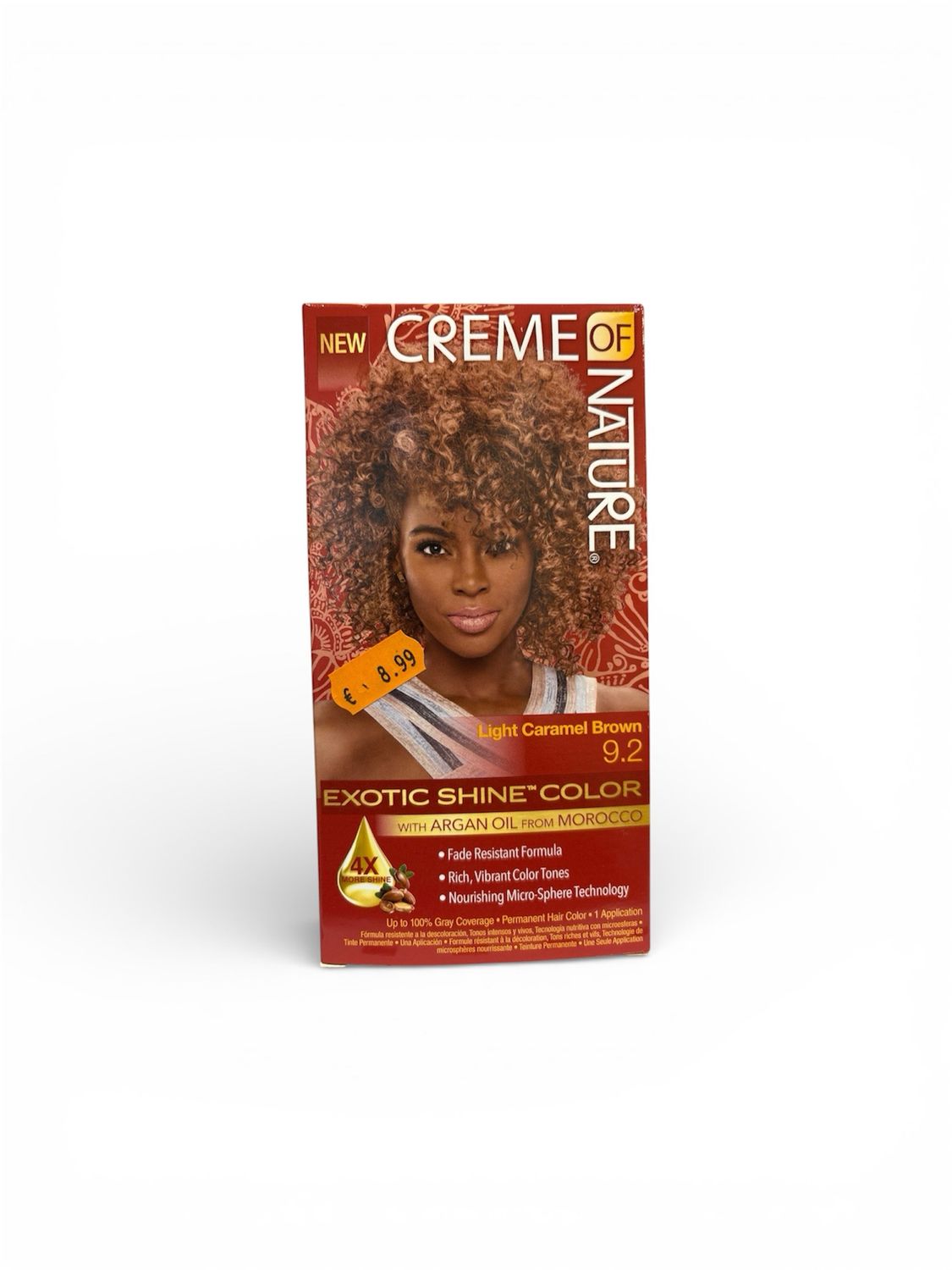 Crème of Nature Light Caramel Brown 9.2