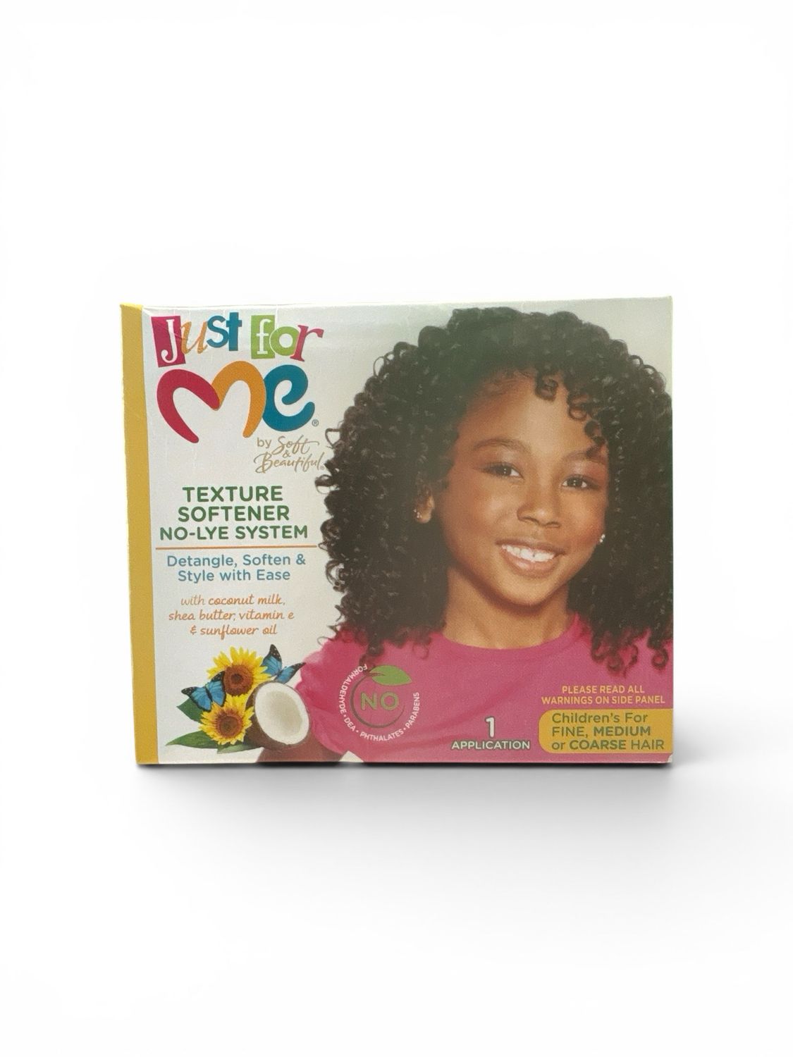 Just For Me Texture Softener No-Lye System 