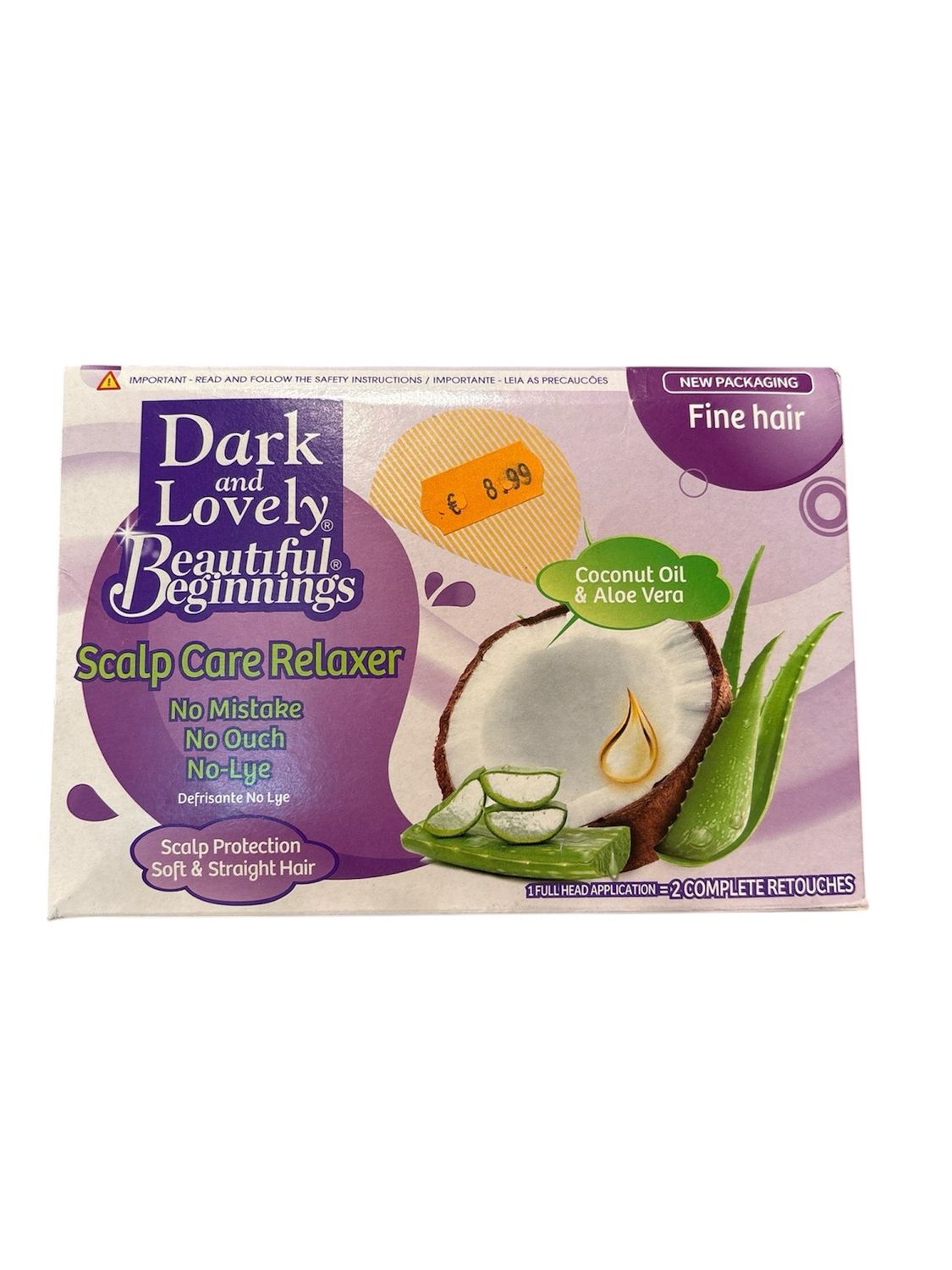 Dark &amp; Lovely Scalp Care Relaxer Coconut Oil &amp; Aloe Vera