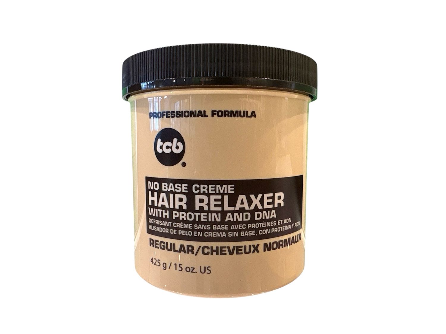 TCB No Base Creme Hair Relaxer With Protein And DNA 425g